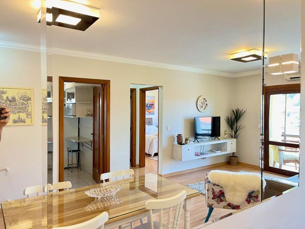 Apartamentos Jardim Da Serra Centro By Achei Gramado Eksteriør bilde