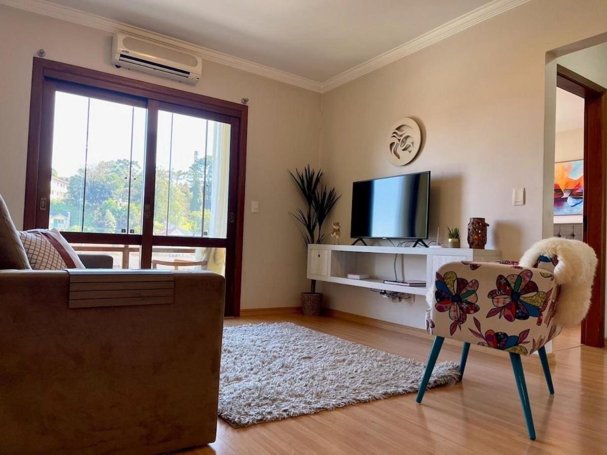 Apartamentos Jardim Da Serra Centro By Achei Gramado Eksteriør bilde