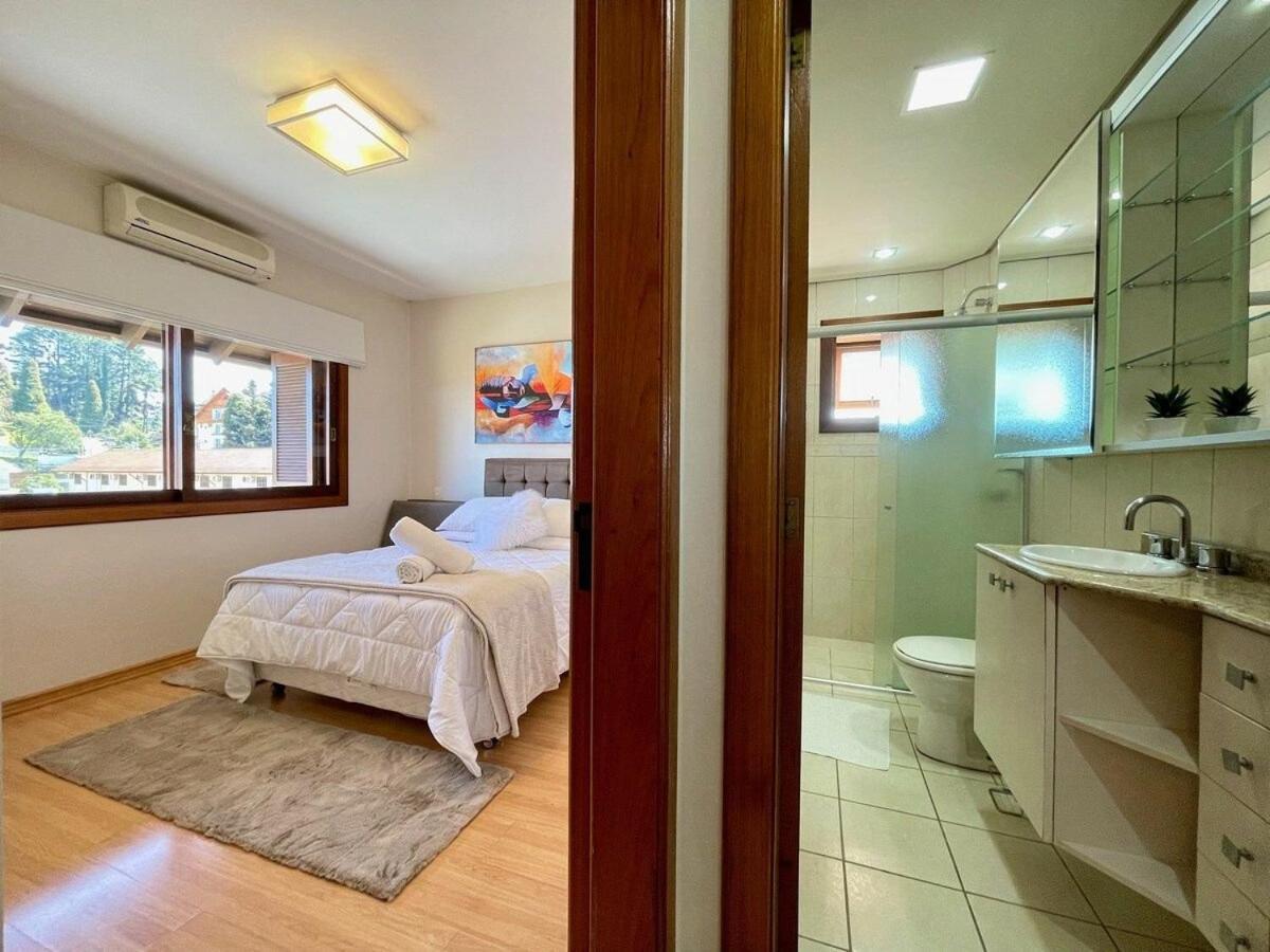 Apartamentos Jardim Da Serra Centro By Achei Gramado Eksteriør bilde