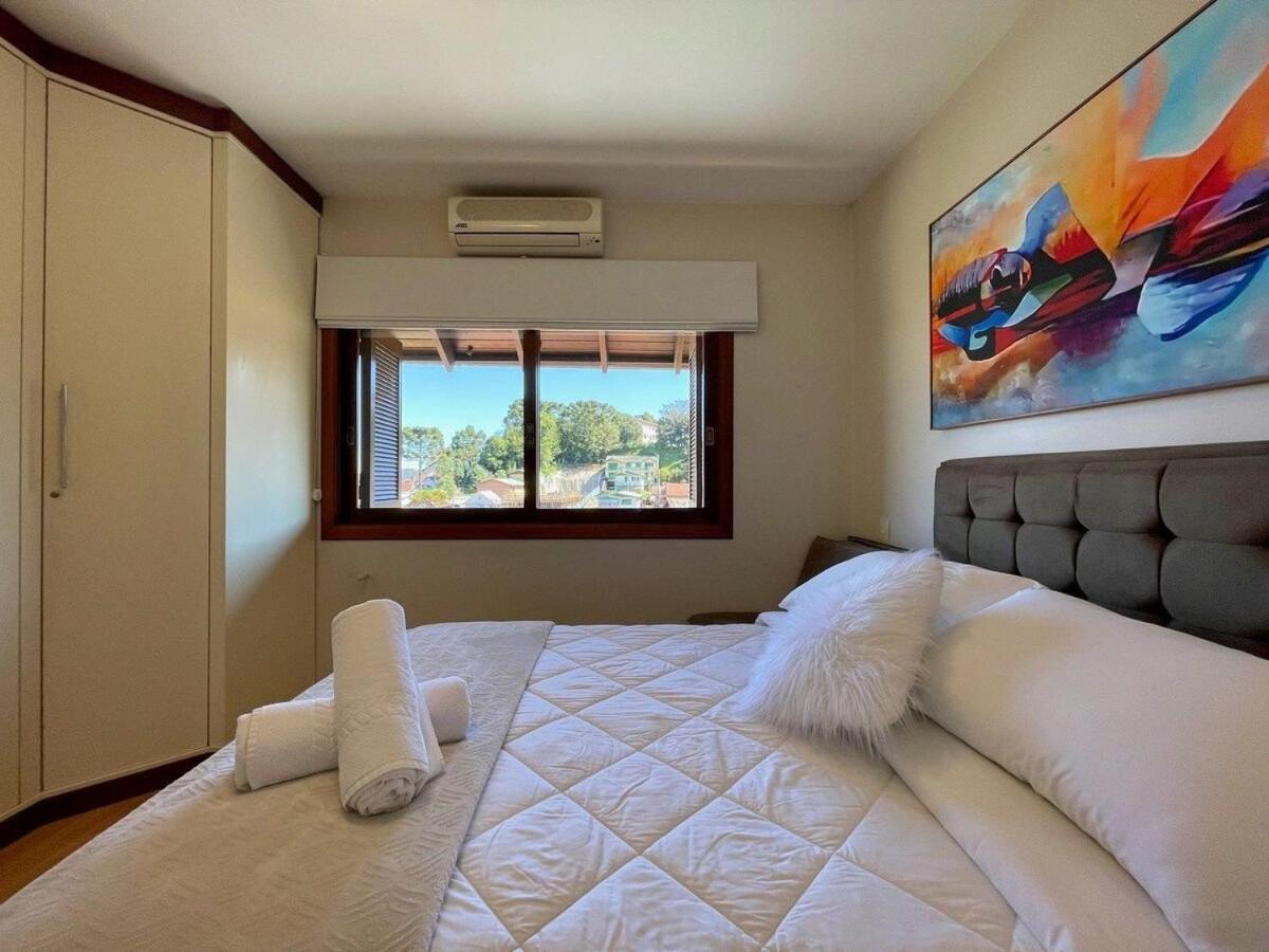 Apartamentos Jardim Da Serra Centro By Achei Gramado Eksteriør bilde