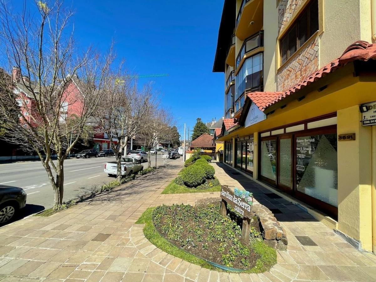 Apartamentos Jardim Da Serra Centro By Achei Gramado Eksteriør bilde