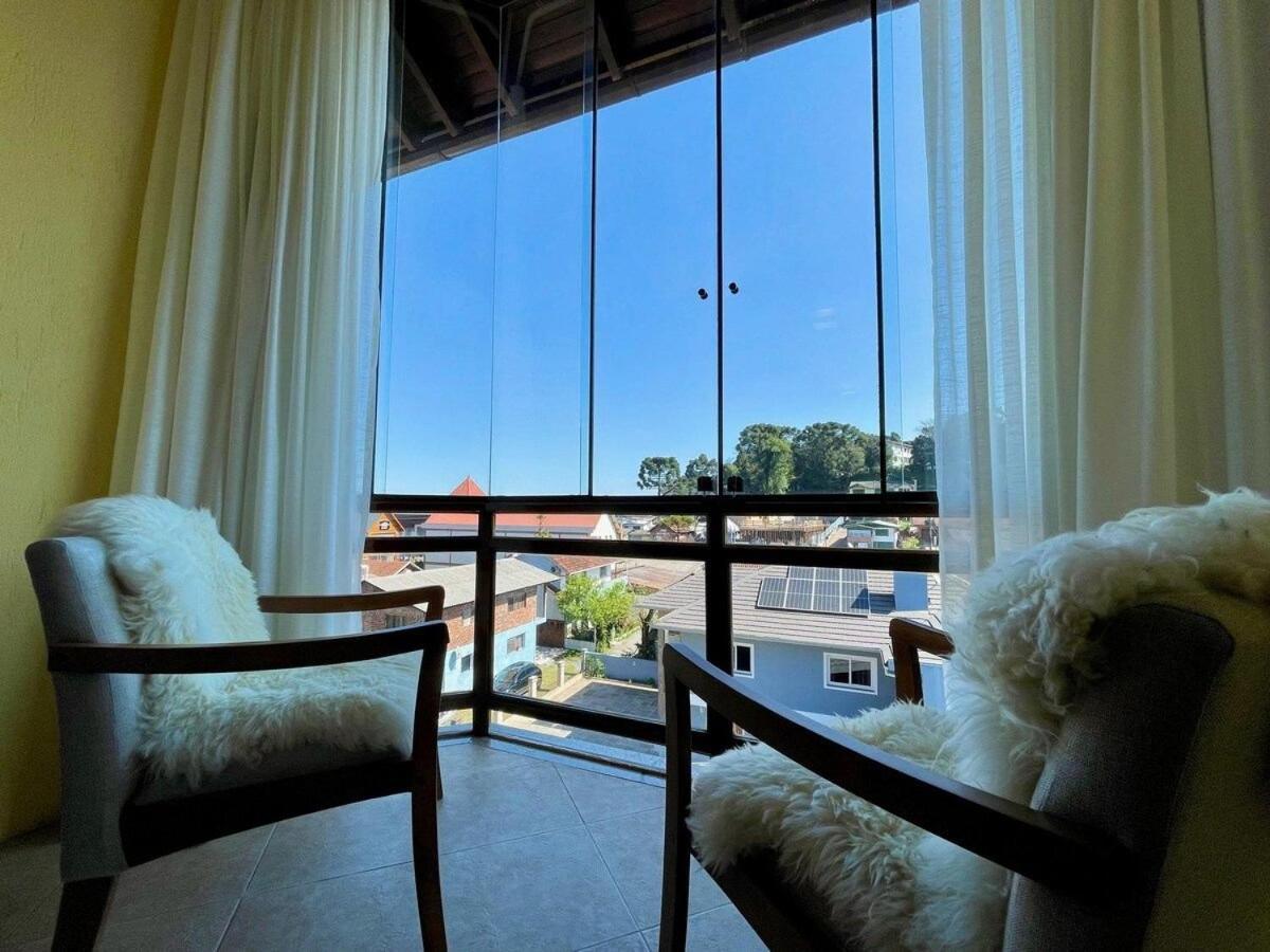 Apartamentos Jardim Da Serra Centro By Achei Gramado Eksteriør bilde