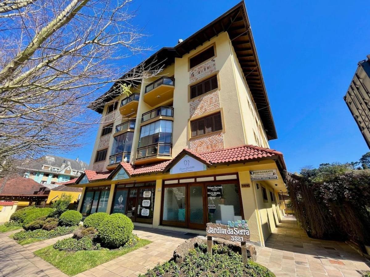 Apartamentos Jardim Da Serra Centro By Achei Gramado Eksteriør bilde